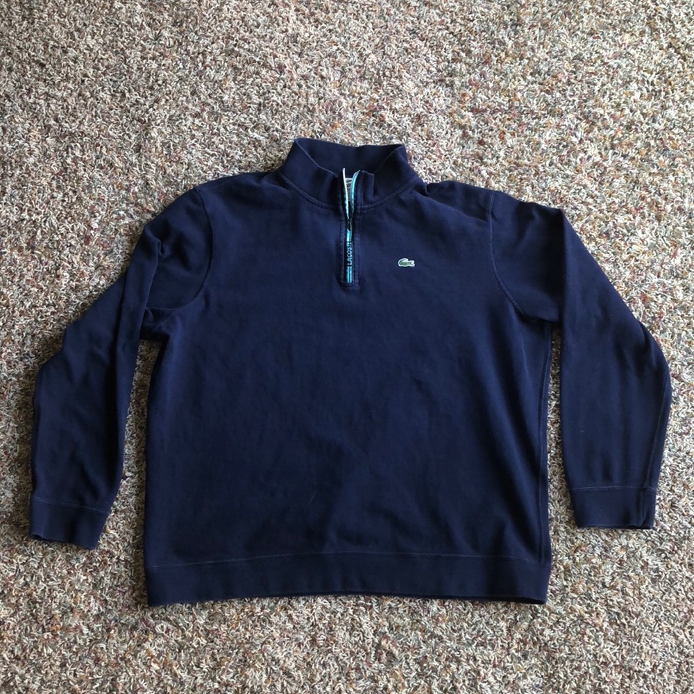 Lacoste Navy Blue Pullover